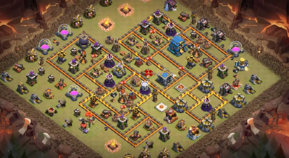 《部落冲突》12本阵型怎么摆参考链接可复制分享