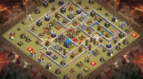 《部落冲突》12本好用的防三星阵型链接复制分享