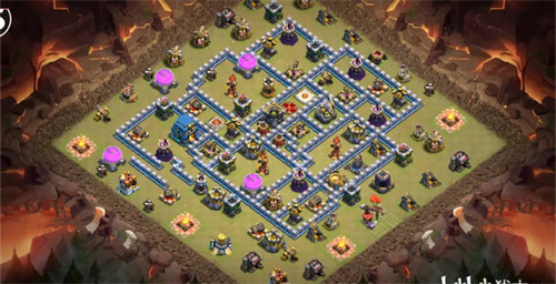 《部落冲突》12本4个锦标赛最强阵型链接复制分享