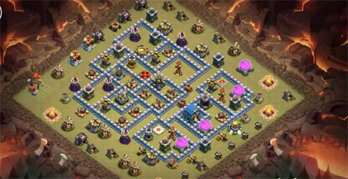 《部落冲突》12本4个锦标赛最强阵型链接复制分享