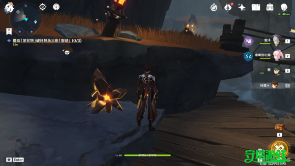 原神层岩巨渊怎么开 巧瞒七星解磐键攻略 