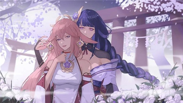 沉睡的八重神子触摸截图1