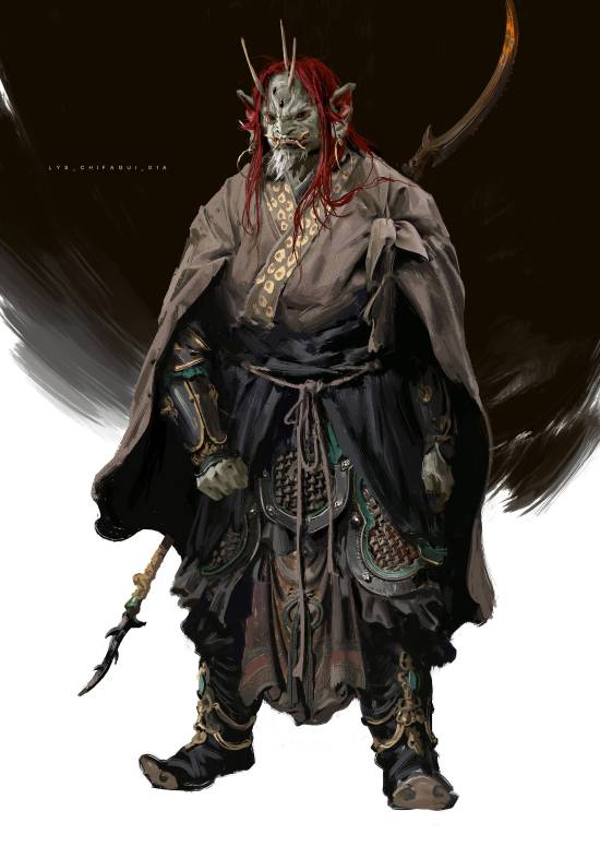 《黑神话:悟空》新角色原画曝光