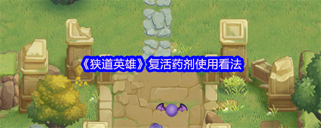 《狭道英雄》复活药剂使用看法