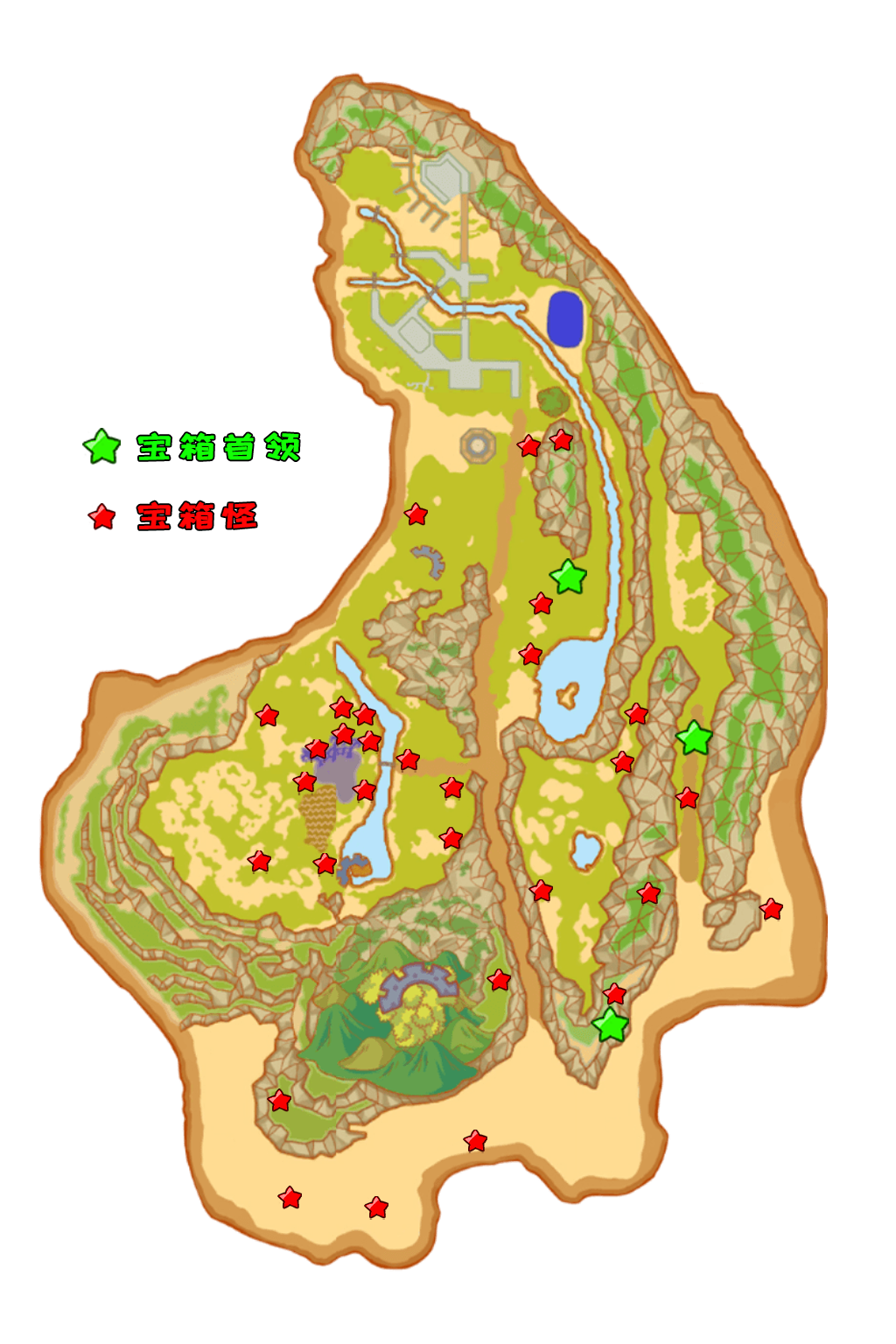 《飞飞重逢》天降宝藏玩法及宝藏刷新点分享