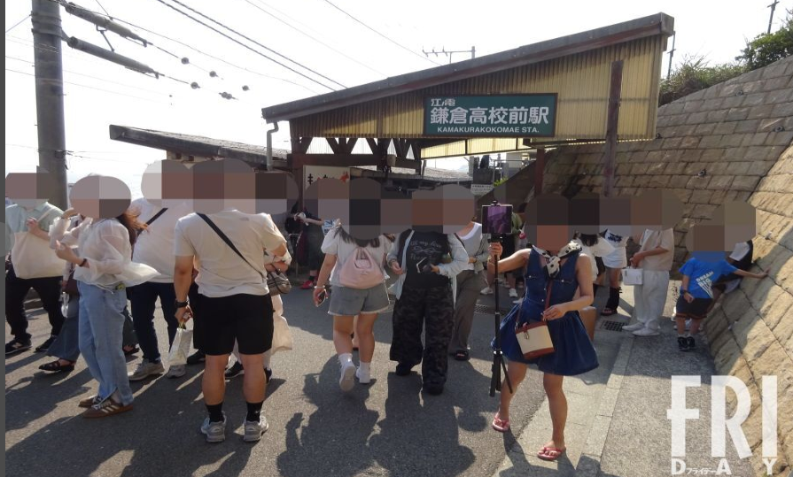 ‌《灌篮高手》取景地遭遇困扰 高校前呼吁文明旅游
