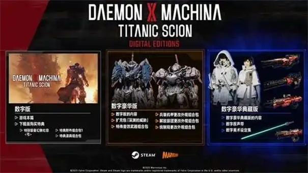 机甲战魔神话之裔预购奖励是什么