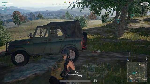 绝地求生在车里怎么打不中人 绝地求生在车里怎么打不中人