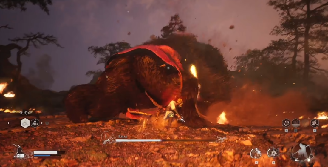 黑神话悟空黑熊精怎么打 黑神话悟空黑熊精怎么打