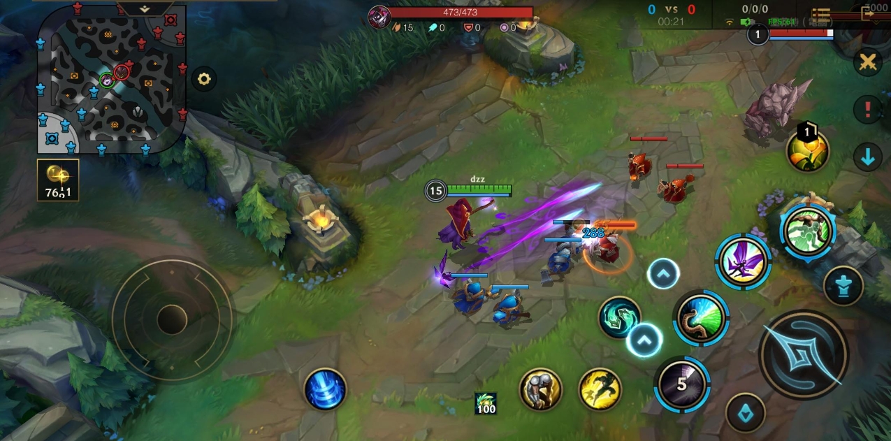 英雄联盟手游怎么运营兵线