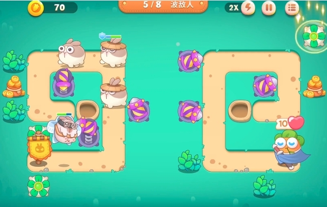 保卫萝卜4第一章第28关怎么过 保卫萝卜4第一章第28关怎么过