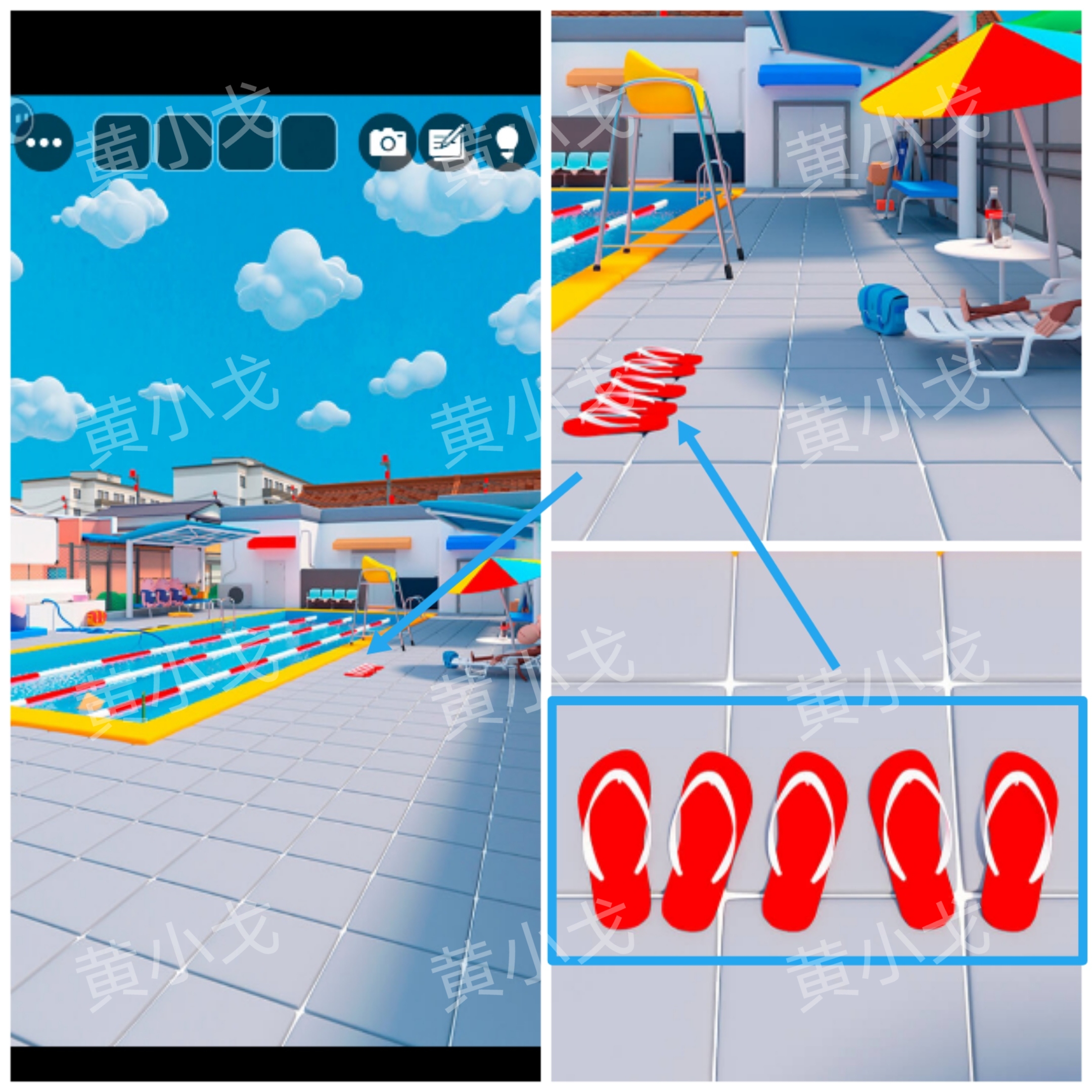 Escape Room：After School Pool（放学后的泳池）攻略（一）