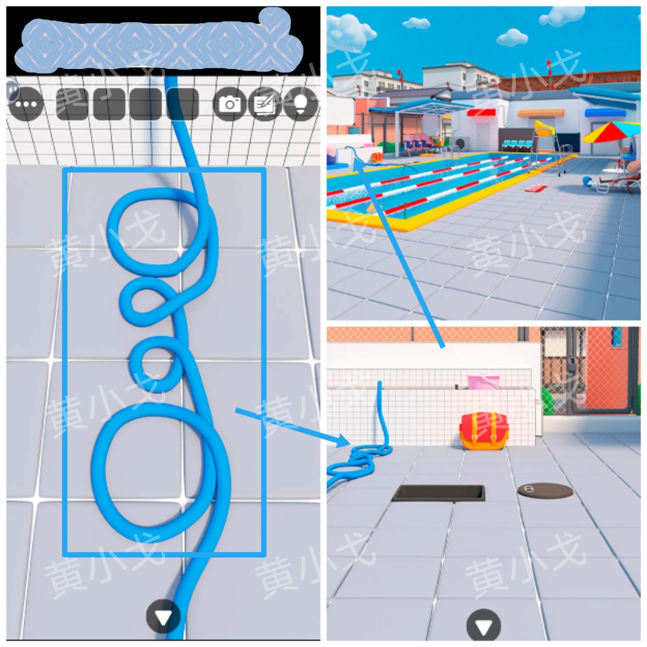 Escape Room：After School Pool（放学后的泳池）攻略（一）