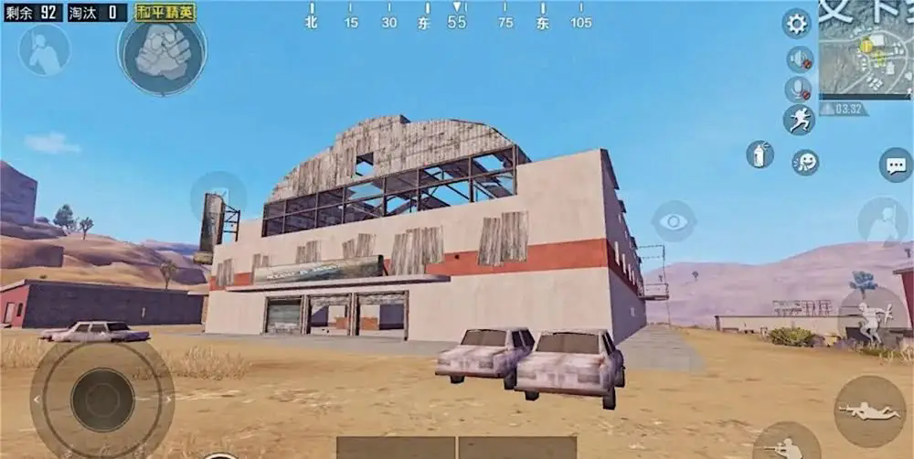 绝地求生沙漠大厂怎么上房顶