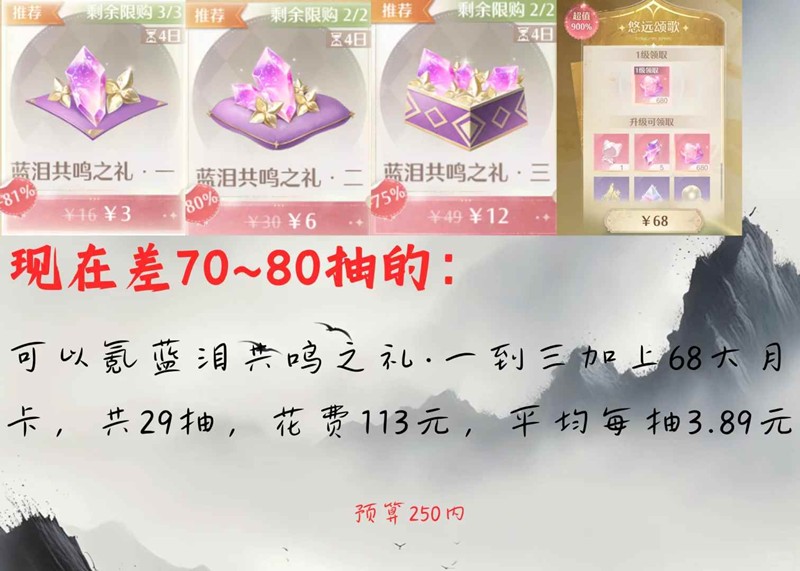 《无限暖暖》1.8版本丹青季氪金攻略