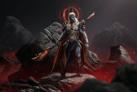 《LOL》新英雄亚恒COS：冷峻暗裔！