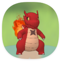 《口袋新旅途》御三家幻兽火属性炎炎龙进化链