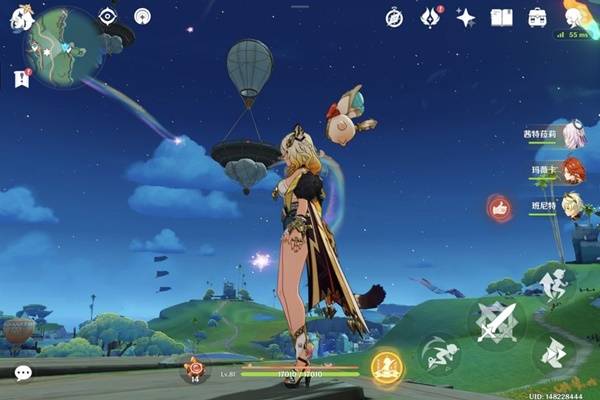 《原神》5.8版本悠悠度假村火神瞳位置分布