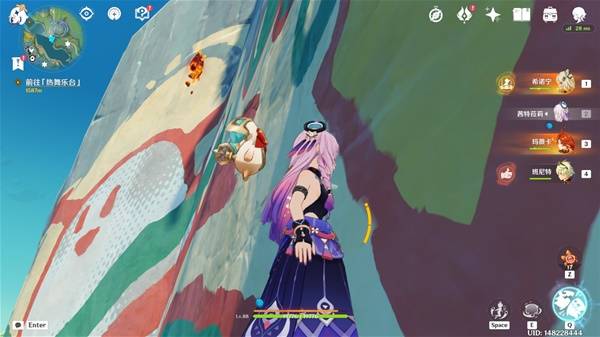 《原神》5.8版本悠悠度假村火神瞳位置分布