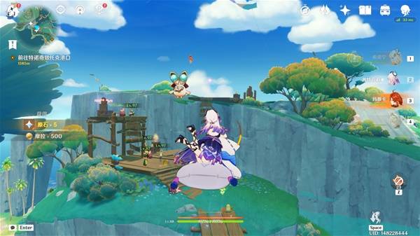 《原神》5.8版本悠悠度假村火神瞳位置分布