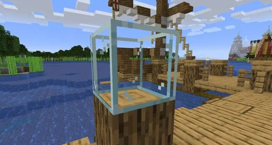 我的世界怎么做玻璃