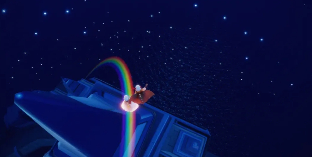 光遇彩虹星门怎么去